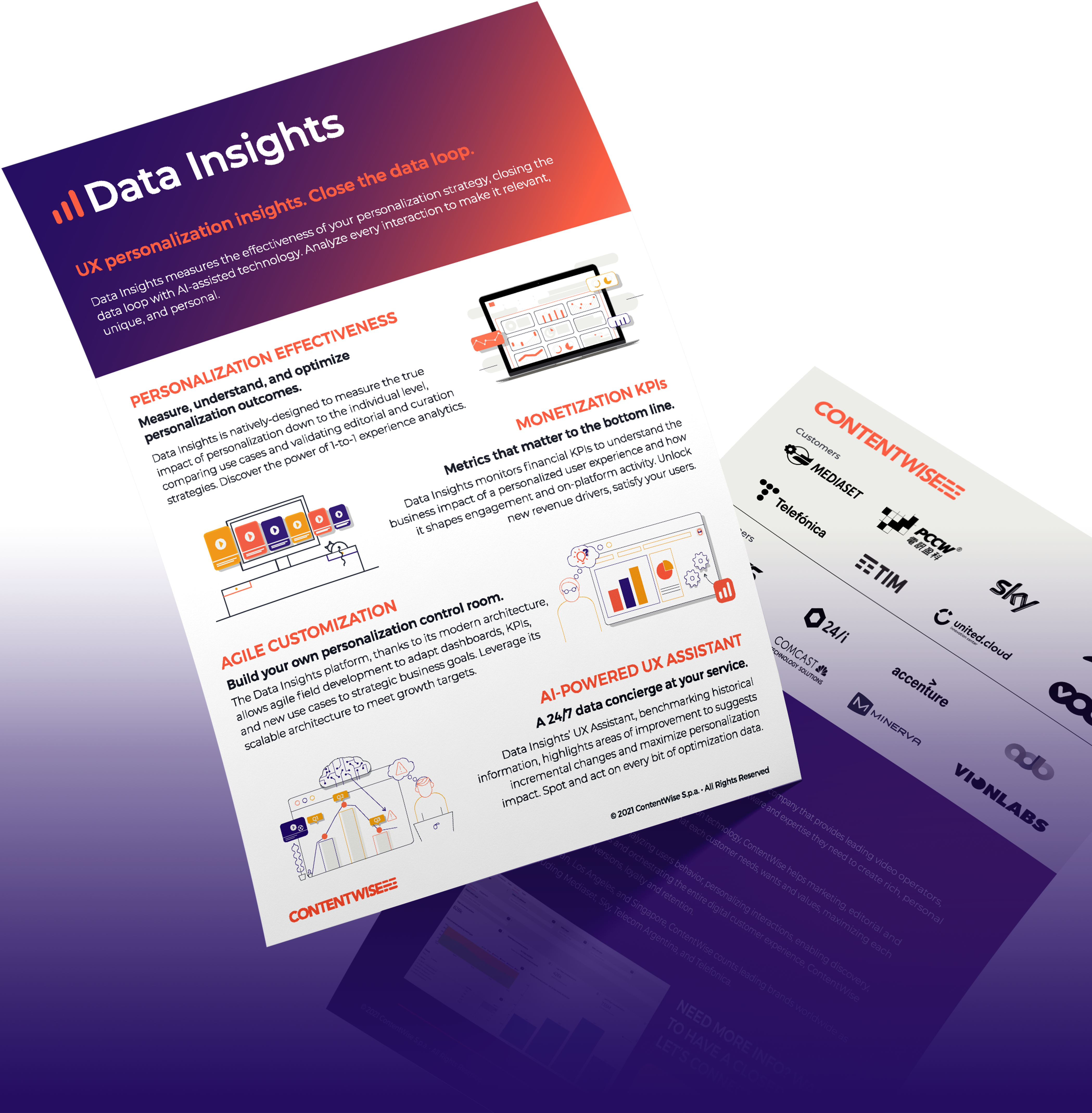 ContentWise Data Insights Flyer